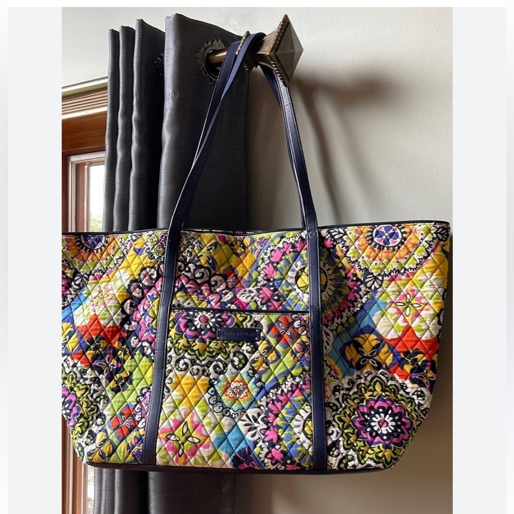 Vera Bradley Quilted large tote in Rio Pattern
